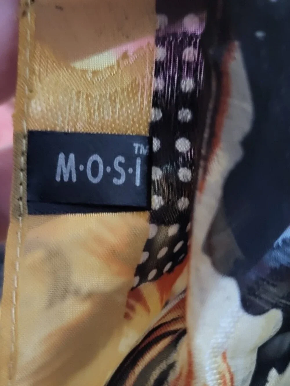 Mosi Silk Touch Black Floral Sheer Scarf with Yellow Accents 64
